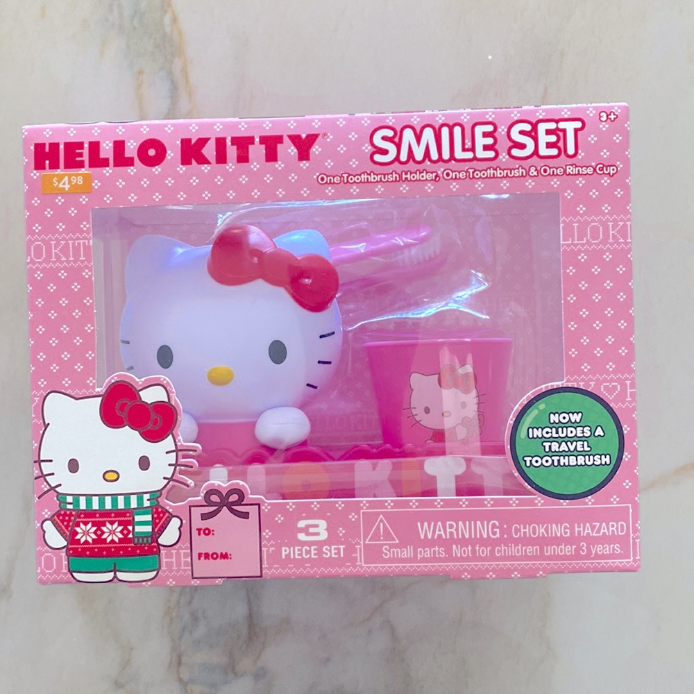 Hello Kitty Smile Set toothbrush holder